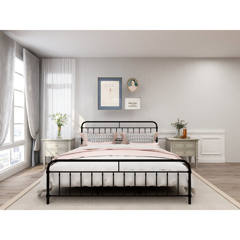 Winston Porter Colina Metal Bed & Reviews Wayfair